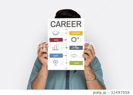 Hands holding network graphic overlay banner Hands holding network graphic overlay banner 32497056