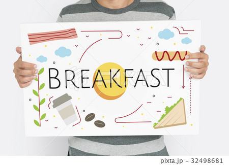 Breakfast Meal Morning Refreshment Energy Concept 32498681