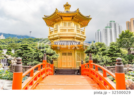 The Golden Pavilion Temple in Nan Lian Garden 32500029