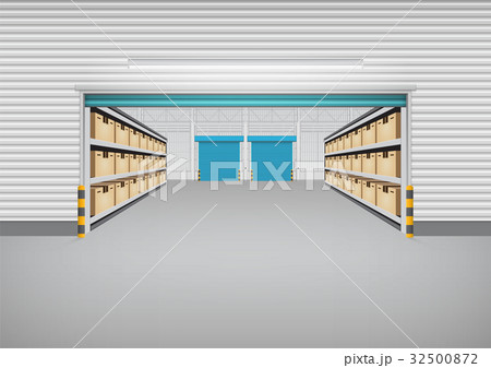 Warehouse Building Background 32500872