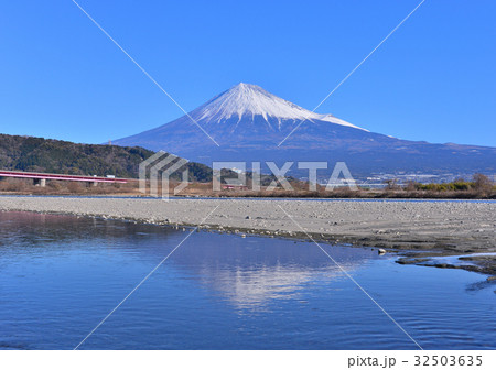 富士川と富士山-60058 32503635