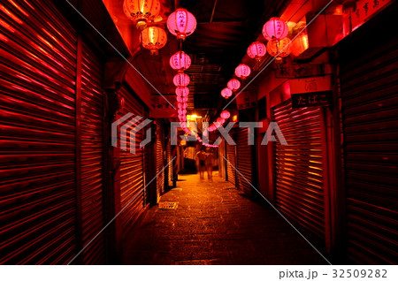 ナイトシーン 夕映 夜景 32509282