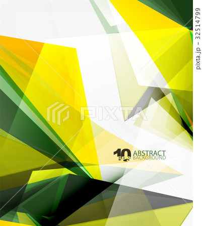 3d triangle polygonal abstract vector 32514799