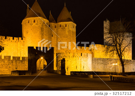 Castle and walls of Carcassonne Castle and walls of Carcassonne 32517212
