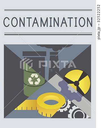 Chemical Contamination Infection Pollution Concept Chemical Contamination Infection Pollution Concept 32522252