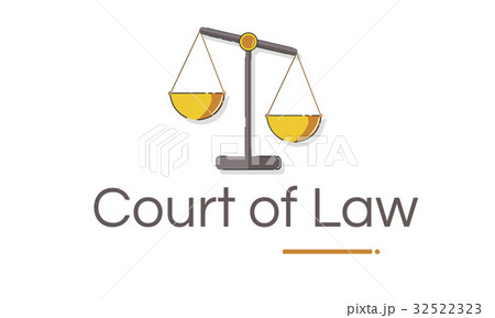 Illustration of justice scale rights and law Illustration of justice scale rights and law 32522323
