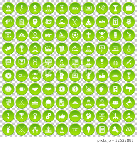 100 leadership icons set green circle 100 leadership icons set green circle 32522895