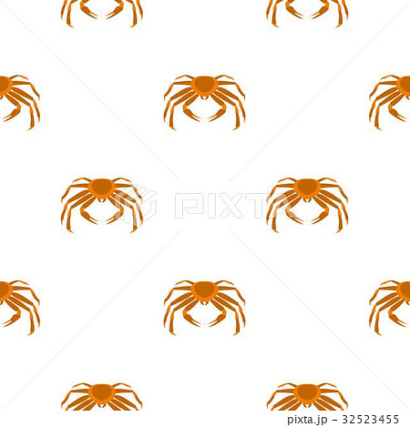 Crab sea animal pattern seamless Crab sea animal pattern seamless 32523455