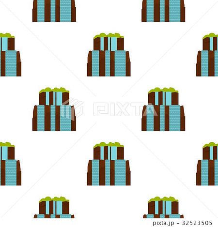 Iguassu Falls pattern seamless 32523505