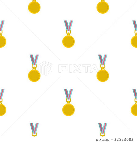 Cat medal pattern seamless Cat medal pattern seamless 32523682