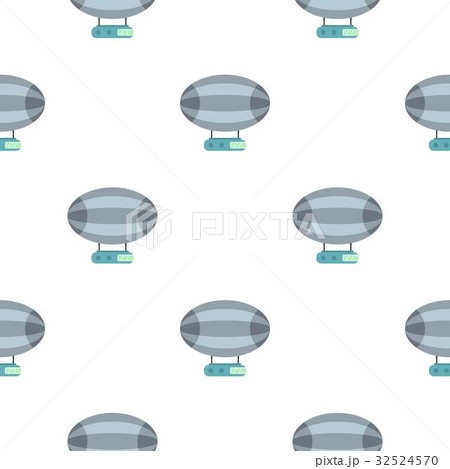 Hot air balloon with gondola basket pattern 32524570