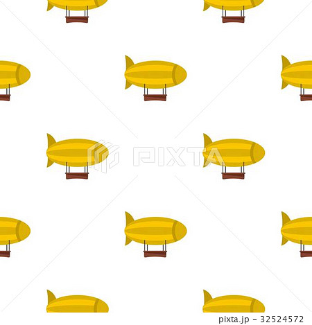 Yellow airship pattern seamless Yellow airship pattern seamless 32524572