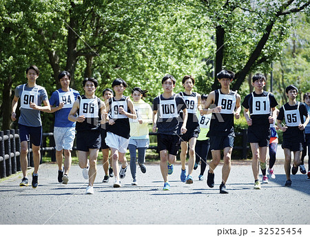 マラソン大会 32525454