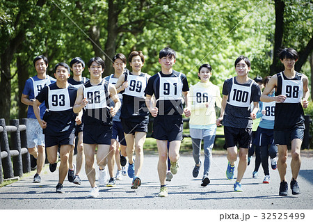 マラソン大会 マラソン大会 32525499
