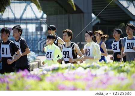 マラソン大会 32525630