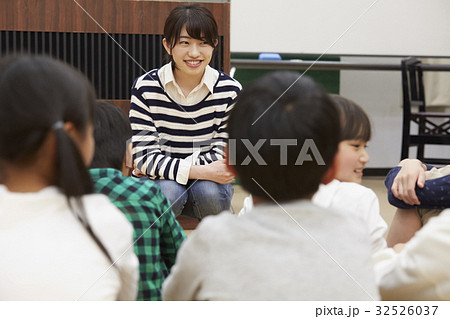 林間学校　集会 32526037