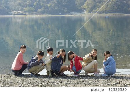 林間学校　散策 32526580