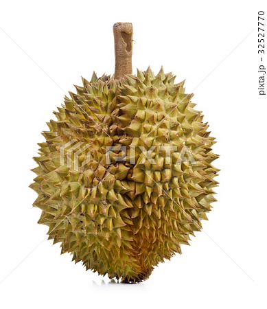 Durian isolated on white background. 32527770
