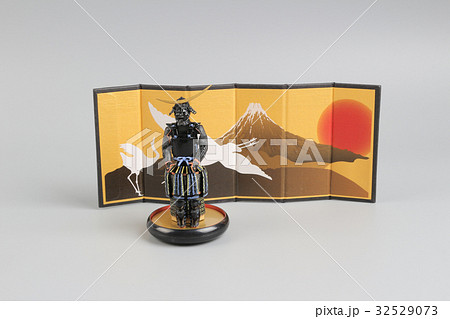 figure off historic samurai armor figure off historic samurai armor 32529073