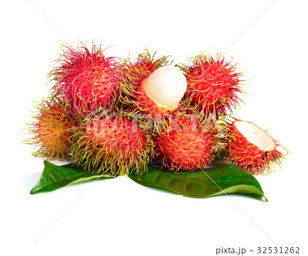 rambutan fruit isolated on white background rambutan fruit isolated on white background 32531262