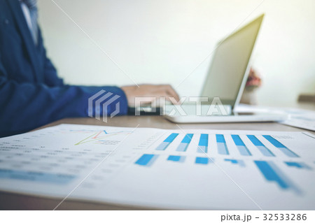 Image of business, Business man working at office Image of business, Business man working at office 32533286