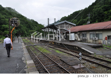 ＪＲ西日本　芸備線・木次線　備後落合駅 32534275