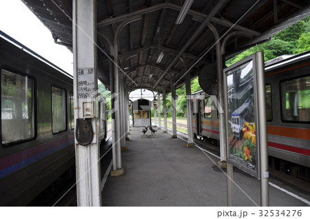 JR西日本 芸備線・木次線 備後落合駅 JR西日本 芸備線・木次線 備後落合駅 32534276
