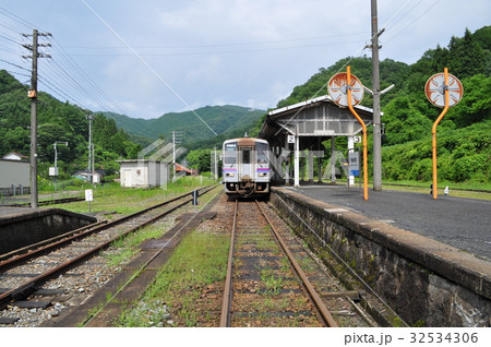 JR西日本 芸備線・木次線 備後落合駅 JR西日本 芸備線・木次線 備後落合駅 32534306