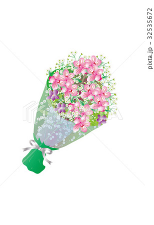 花束さつきのイラスト素材