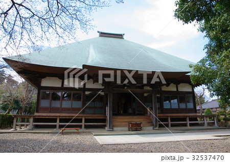 龍禅寺本堂（茨城県取手市） 32537470