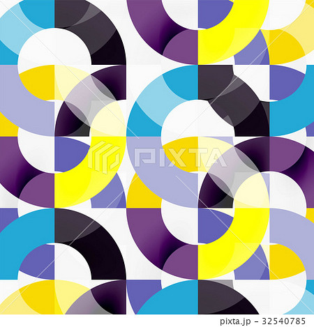 Colorful rings on grey background, modern 32540785