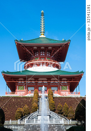 成田山新勝寺 平和大塔 （千葉県成田市） 2017年2月現在の写真