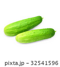 Cucumber isolated on white background. 32541596