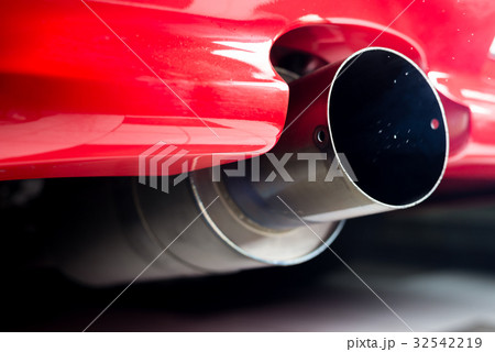 Car detailing series: Clean muffler 32542219