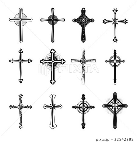 Christian and catholicism religion crosses 32542395