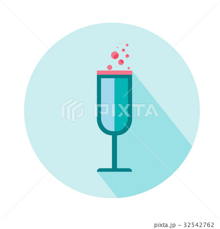 wineglass for woman  icon. Beauty and accessoires. 32542762