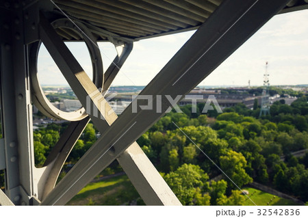 Construction of the Petrin lookout tower in Prague Construction of the Petrin lookout tower in Prague 32542836