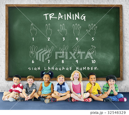 Sign Language Number Instruction Lesson Graphic Sign Language Number Instruction Lesson Graphic 32546329