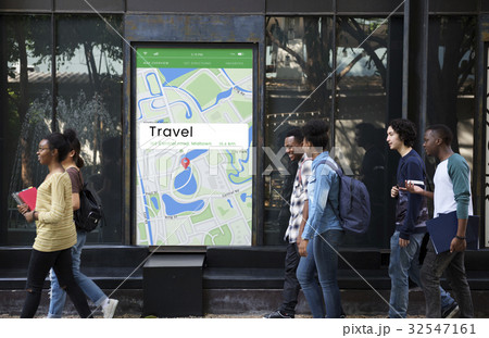 Map GPS Location Direction Position Graphic Map GPS Location Direction Position Graphic 32547161