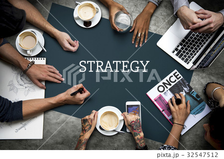 Business Marketing Plan Goal Setting Strategy Graphic 32547512