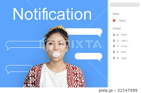 Chat Message Talk Connect Notification Word 32547999