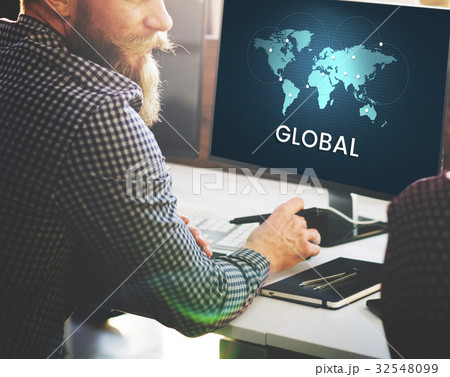 Global Network Connection Internet Worldwide Global Network Connection Internet Worldwide 32548099
