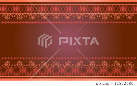Thai art pattern vector, Asian Background Thai art pattern vector, Asian Background 32552630