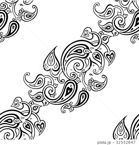 Paisley Ethnic ornament. Paisley Ethnic ornament. 32552647