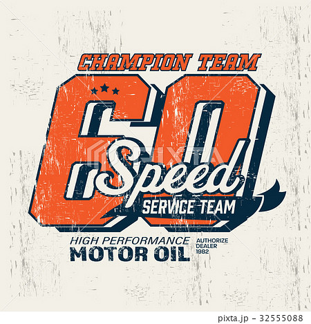 Typography vintage brand logo print for t-shirt Typography vintage brand logo print for t-shirt 32555088