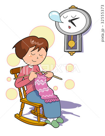 ロハスな暮らし-椅子でお昼寝 32555373