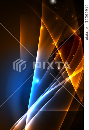Vector polar lights concept background Vector polar lights concept background 32560914