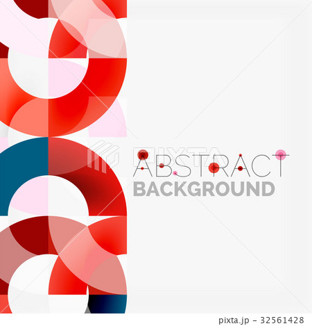 Colorful rings on grey background, modern 32561428