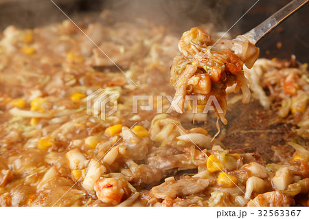 もんじゃ焼き もんじゃ焼き 32563367