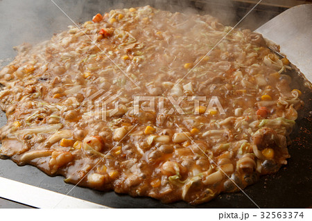 もんじゃ焼き もんじゃ焼き 32563374